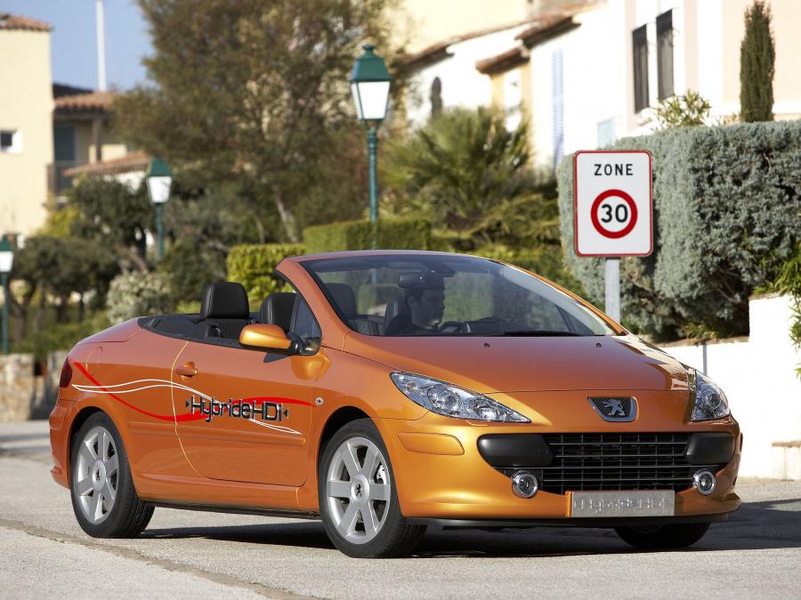  Peugeot 307 CC Hybride HDI Concept 2006 года  (фото 18 из 19)